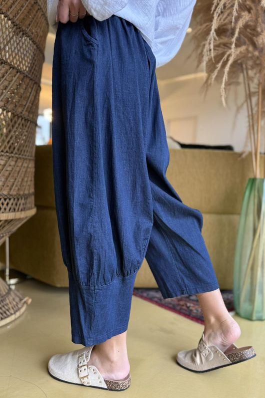 Freddie Quirky Classic Barrel Jean Dark /70=